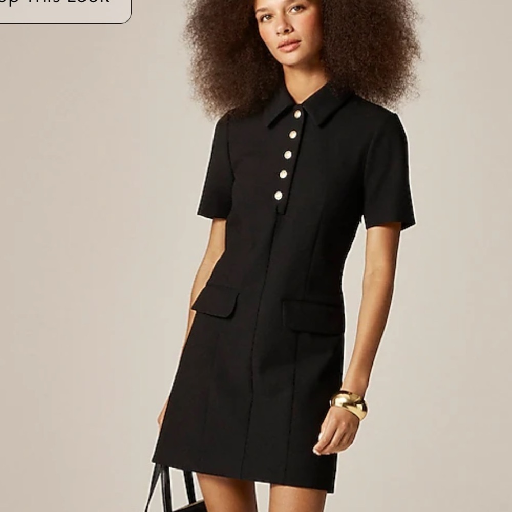 J crew Parc dress in four-season stretch